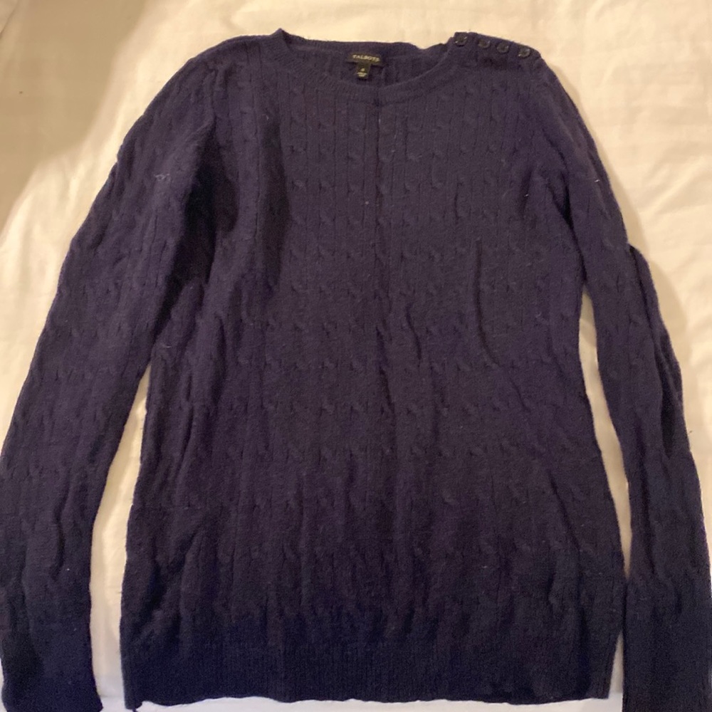 Talbots dark blue seater.